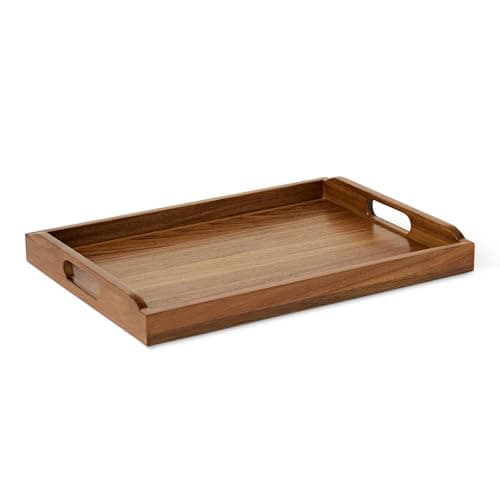 Amazon Basics Acacia Wood Serving Tray