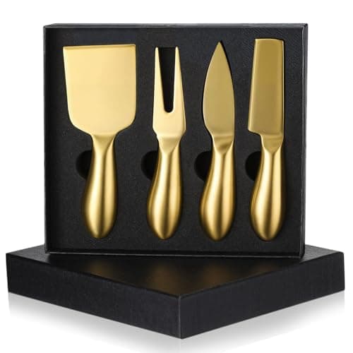 Funnymoom Gold Cheese Knife Set