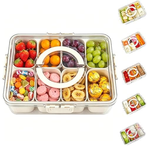 Bandesun Divided Serving Tray with Lid