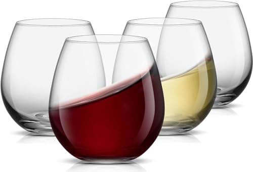 JoyJolt Spirits Stemless Wine Glasses