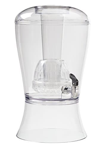 CreativeWare 3-Gallon Beverage Dispenser with Ice Cylinder