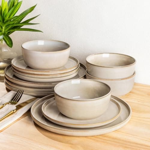 AmorArc Stoneware Dinnerware Set